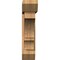 Ekena Millwork Balboa Slat Smooth Bracket w/ Offset Brace, Western Red Cedar, 7 1/2"W x 32"D x 32"H BKT0806X32X32BOA06SWR - alternate 2